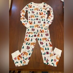 PJ Place Christmas Animal Snug Fit Cotton Pajamas size 8